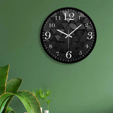 Premium Black Color Traingle Shap Colorful Wall Clock