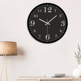 Black and White Modern Wall Clock