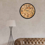 Beautiful Wooden Style Moden Wall Clock