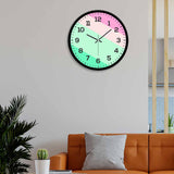 Beautiful Premium Tricolorful Printed Wall Clock