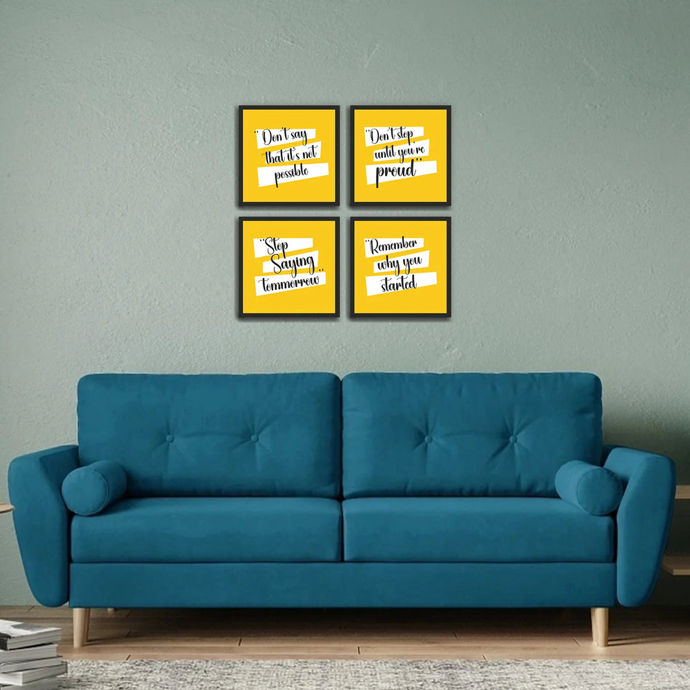 Set of 4 Wall Frames
