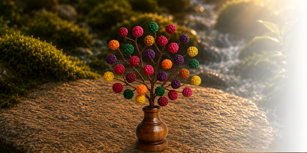 Decorative Rudraksha Bouquet