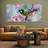 Abstract Bird Canvas Wall Painting & Arts