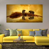 Elephant Canvas Wall Painting