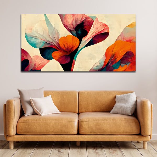 Premium Flower Canvas Wall Painting