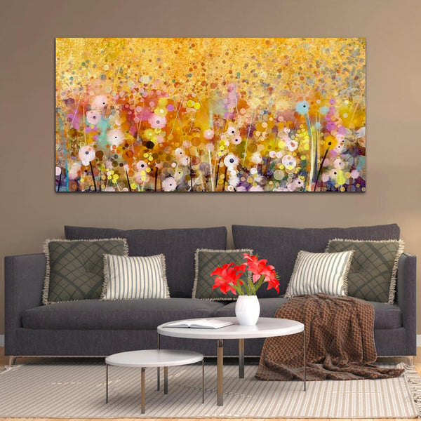 Flowers Oil Paint Canvas Wall Painting