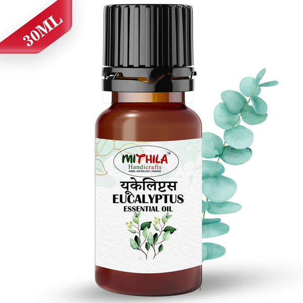 Eucalyptus Essential Oil For Skin, Hair Care, Home Fragrance, Aroma Therapy 30ml