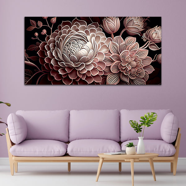 Flowers Canvas Wall Painting