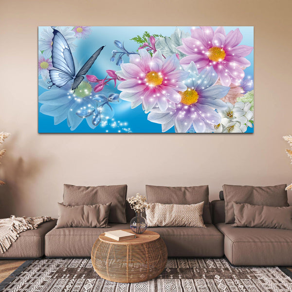 Beautiful Flower Canvas Wall Paintings