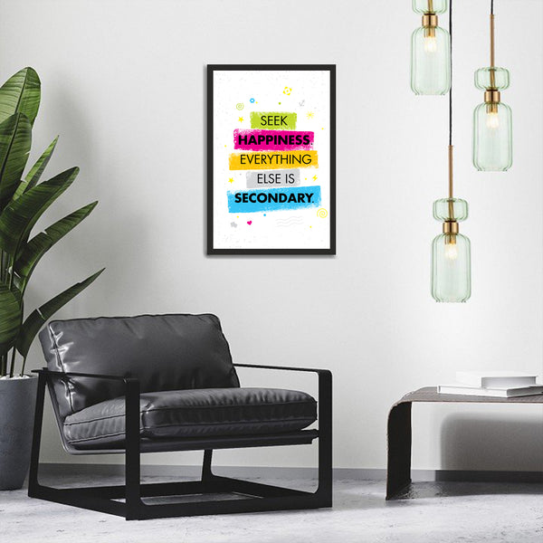 Motivational Thoughts Single Wall Frames