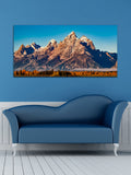 Beautiful Mountain with Forest Canvas Wall Painting