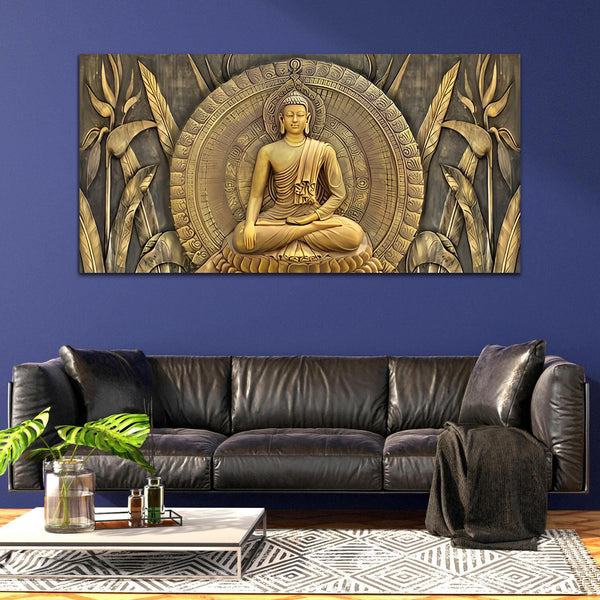 Lord Buddha Canvas Wall Paintings & Art