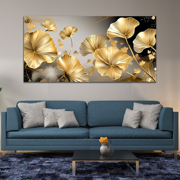 Beautiful Abstract Flower Canvas Wall Painting