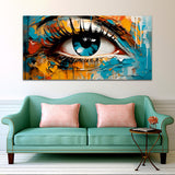 Beautiful Modern Eye Canvas Wall Painting