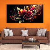 Beautiful Colorful Flower Canvas Wall Painting