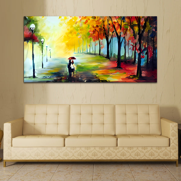 Beautiful London City Canvas Wall Painting