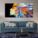 Beautiful Colorful Abstract Canvas Wall Painting & Arts
