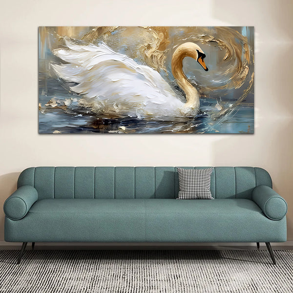 White Bird Canvas Wall  Painting & Arts