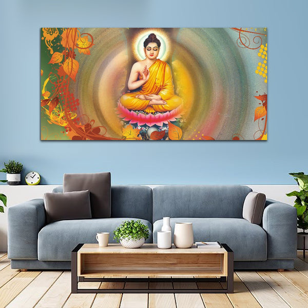 Lord Buddha Canvas Wall Paintings & Art
