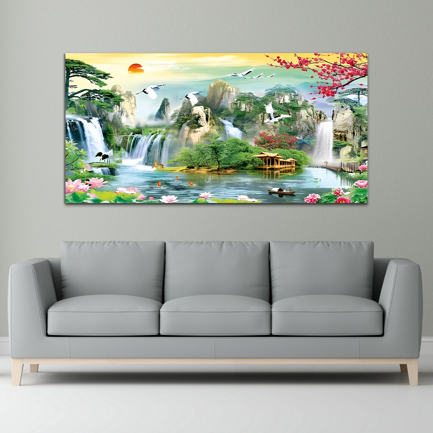 beautiful scenery living room bedroom wall decoration Canvas Wall Painting