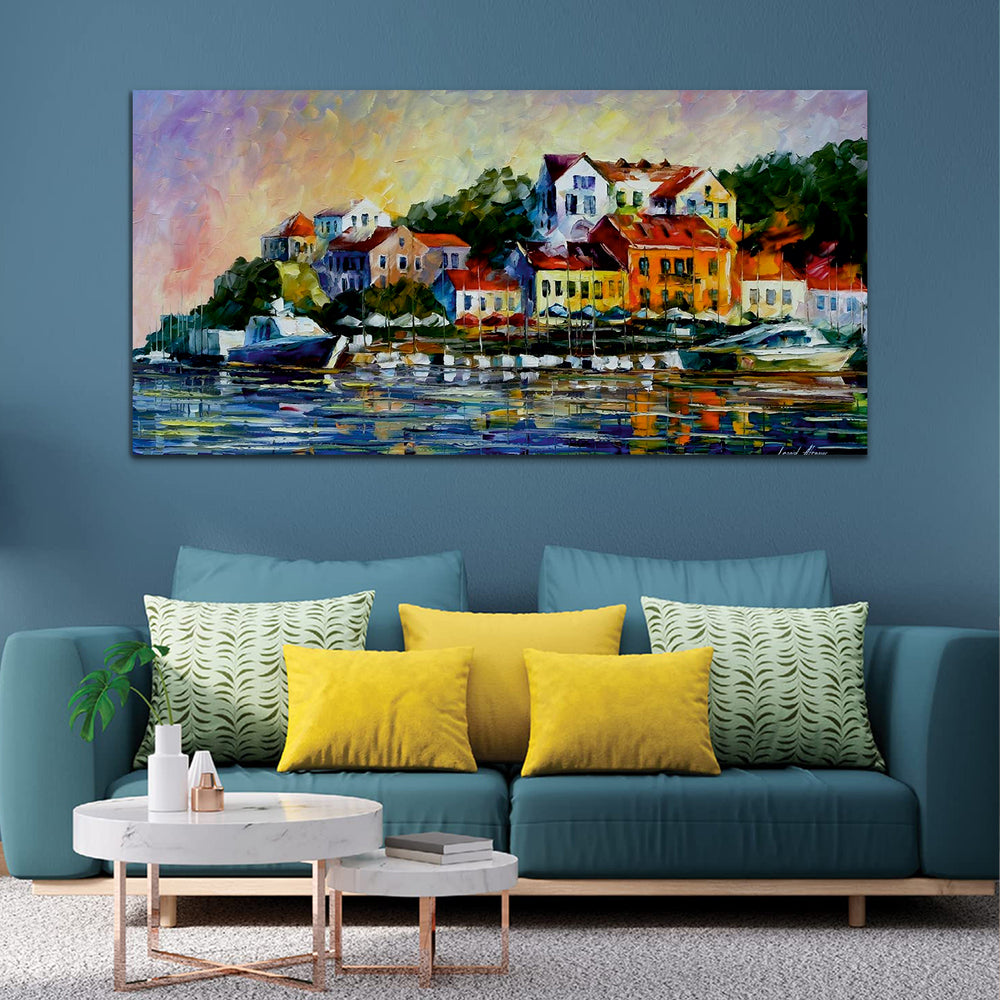 Abstrct Home Canvas Wall Painting
