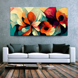 Beautiful Abstract Flower Canvas Wall Painting & Arts