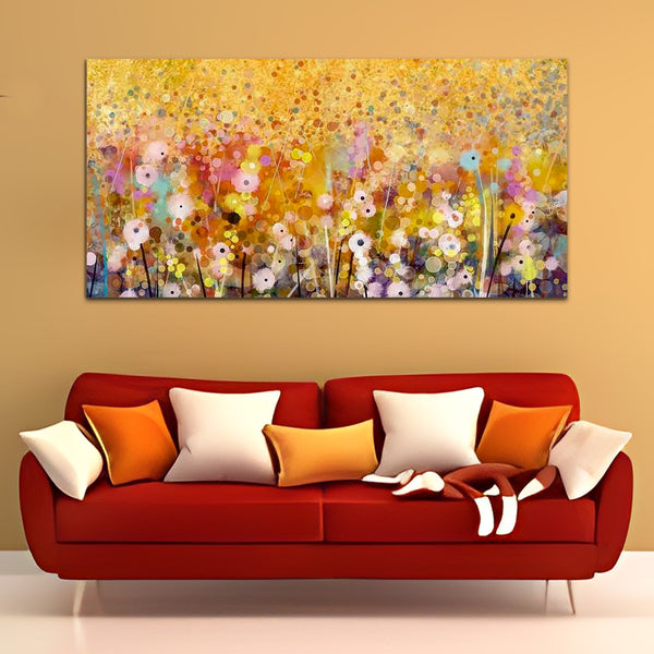 Flowers Canvas Wall Painting