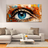 Abstract Modern Eye Canvas Wall Painting