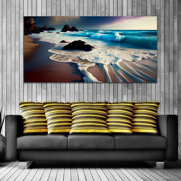 Beach Canvas Wall Painting