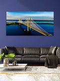 Beautiful Bridge with River Canvas Wall painting