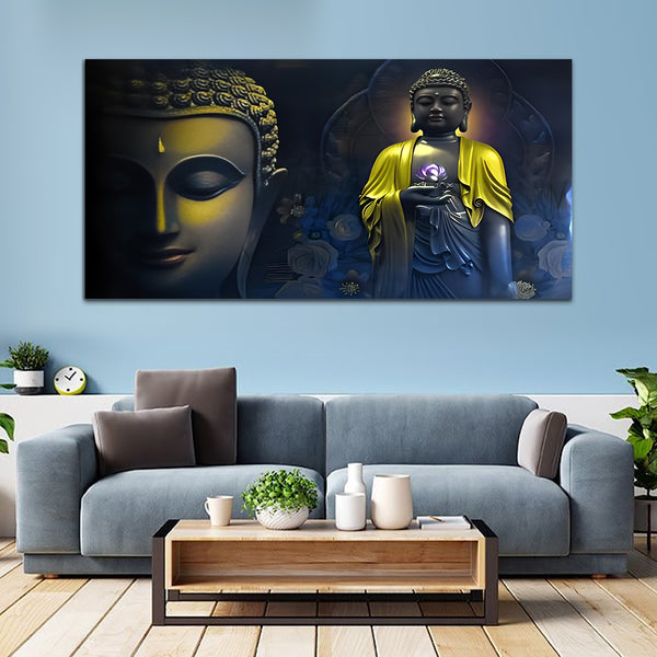 Lord Buddha Canvas Wall Paintings & Art