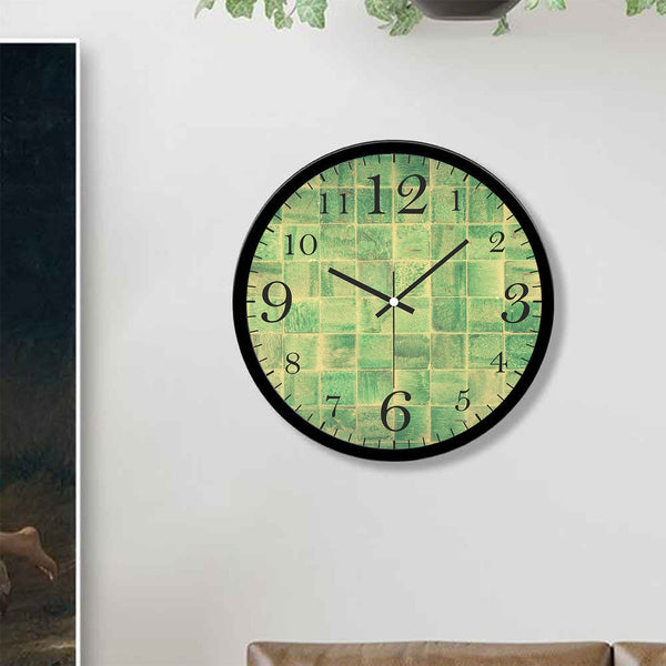 Wall Shape Color Printed Wall Clock