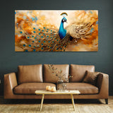 Bird Abstract Canvas Wall Painting & Arta