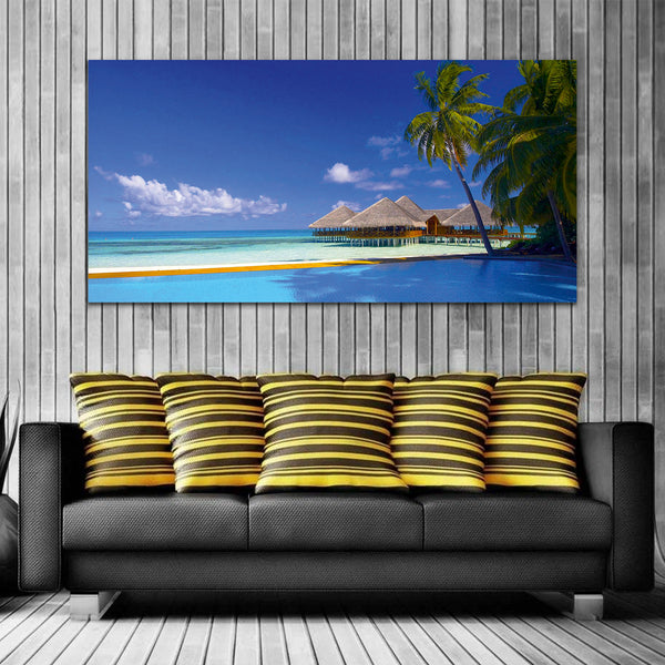 Beach Canvas Wall Painting
