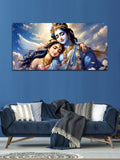 Beautiful Radha Krishna Canvas Wall Painting
