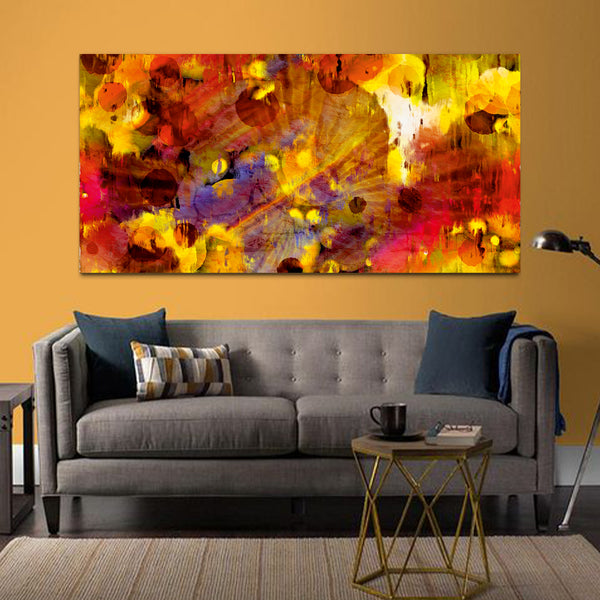 Colorful Modern Art Canvas Wall Painting