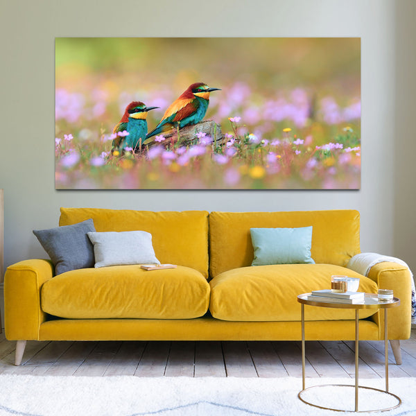 Two Birds Canvas Wall Painting & Arts