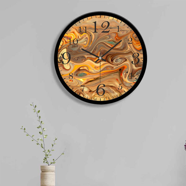 Unique Colorful Design Round Shape Wall Clock