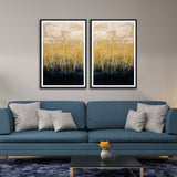 Beautiful Abstract Set of 2 Wall Frames