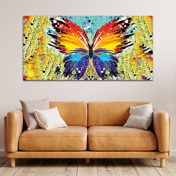 Beautiful ButterFly Canvas Wall Painting