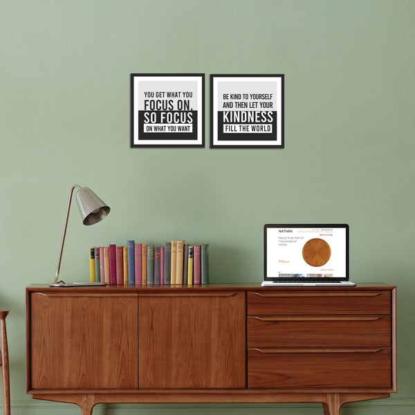 Focus on So Focus Set of 2 Wall Frames