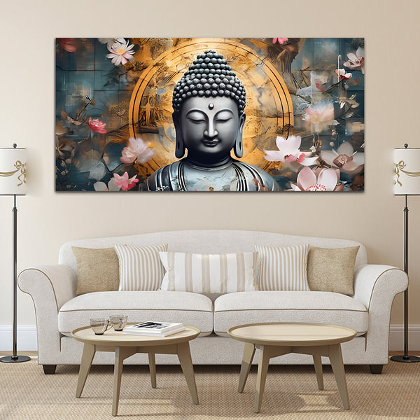 Lord Buddha Canvas Wall Paintings & Art