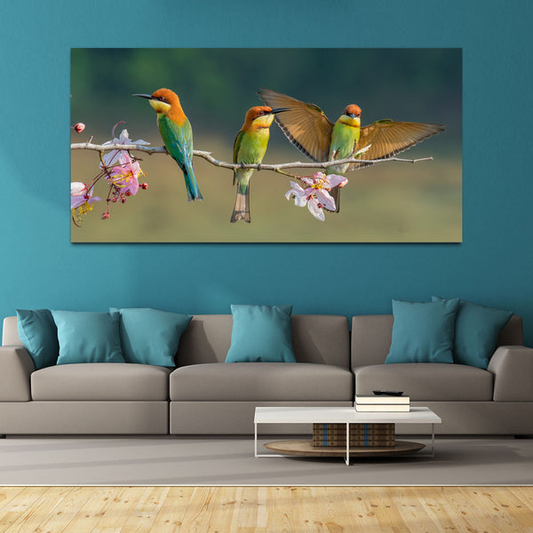 Premium Birds  Canvas Wall Painting & Arts