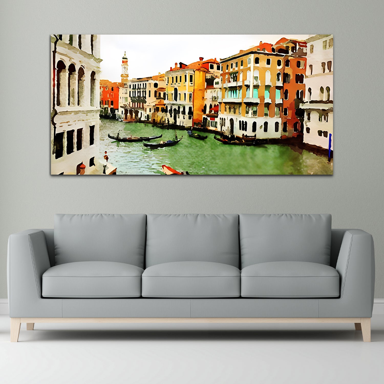 Light Effect Canvas Wall Painting
