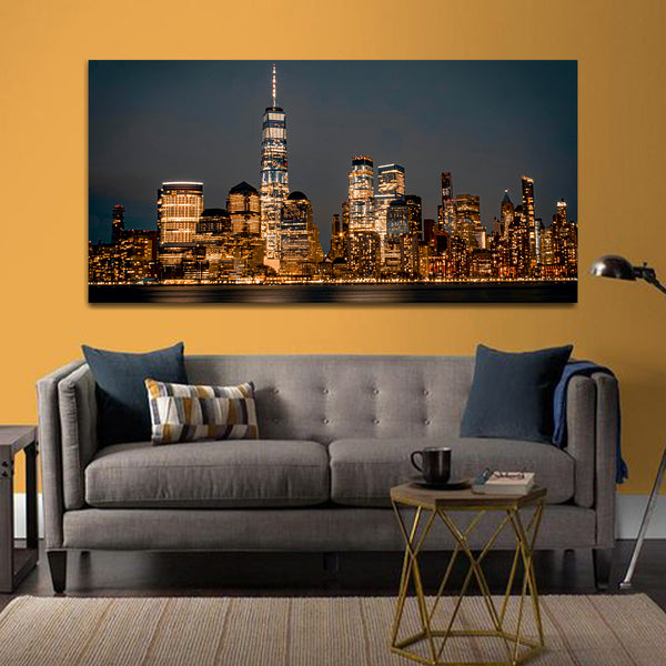 Beautiful Modern City Canvas Wall Painting  & Arts