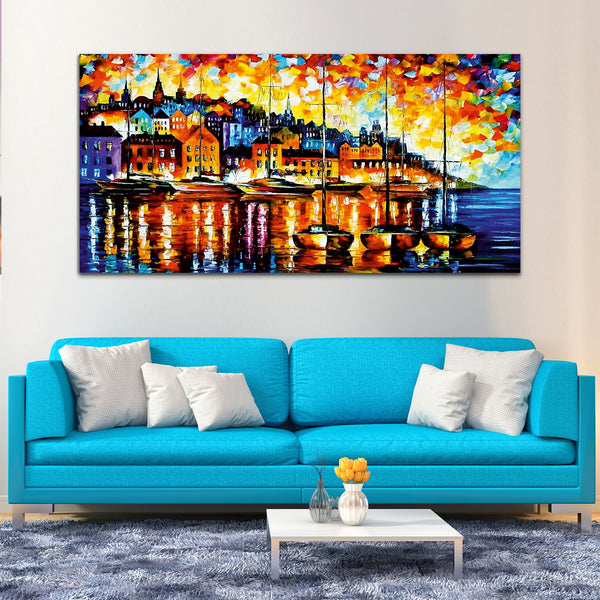 Colorful Canvas Wall Painting