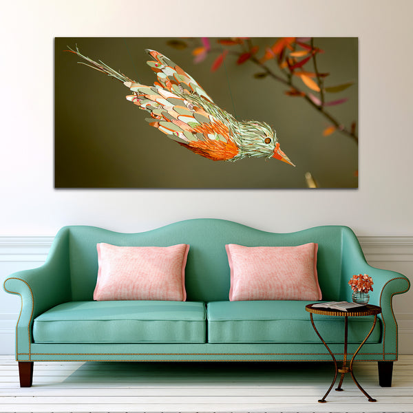 Colorful Bird Canvas Wall Painting & Arts