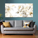 Beautiful White Flower Canvas Wall Painting