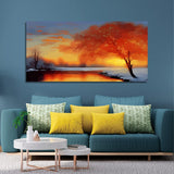 Beautiful Nature Landscape Painting on Canvas Wall Painting