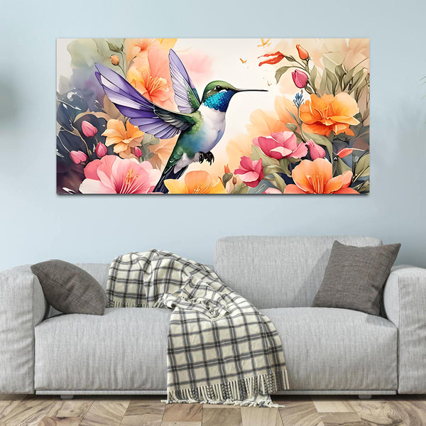 Beautiful Abstract Bird Wall Painting & Arts